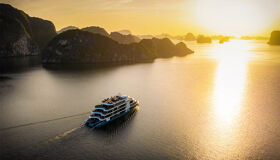 Halong Bay Cruise to bike starting here!